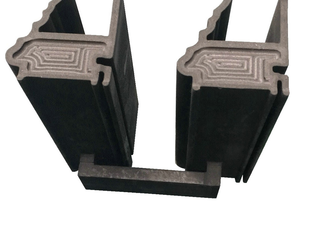  金剛石線切割機(jī)報(bào)告：加工實(shí)例 鋁型材石墨模具產(chǎn)品切割效果